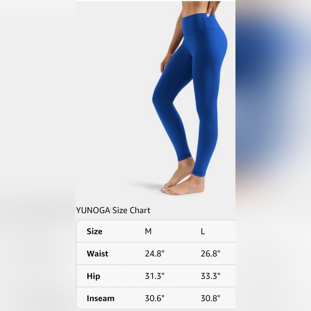 Women's Ribbed High Waisted Leggings - Picture 7 of 7